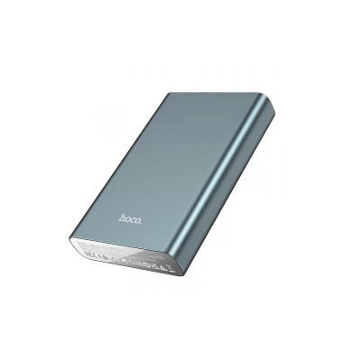Зовнішній акумулятор HOCO J97 UPS multi-function power bank(10000mAh) Metal Gray