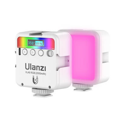 Відеосвітло Ulanzi VL49 Rechargeable Mini RGB Light 6W White (2586)