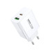 Мережевий зарядний пристрій REMAX Kiddy Series 33W A+C Fast Charger RP-U122 EU-White