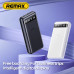 Зовнішній акумулятор REMAX Hintom 2.4A Fast Charging Power Bank 20000mAh RPP-11 Black Зовнішній акумулятор REMAX Hintom 2.4A Fast Charging Power Bank 20000mAh RPP-11 Black