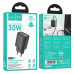 Мережевий зарядний пристрій HOCO N62 Gentle single port PD30W charger (EU) Black Мережевий зарядний пристрій HOCO N62 Gentle single port PD30W charger (EU) Black