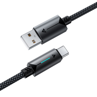 Кабель ACEFAST C19-04 USB-A to USB-C  fast charging data cable Black