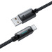 Кабель ACEFAST C19-04 USB-A to USB-C  fast charging data cable Black