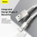 Кабель Baseus Cafule Series Metal Data Cable USB to IP 2.4A 2m White