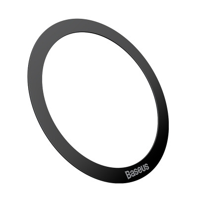 Пластина для магнітного тримача Baseus Halo Series Magnetic Metal Ring(2pcs/pack)Black Пластина для магнітного тримача Baseus Halo Series Magnetic Metal Ring(2pcs/pack)Black