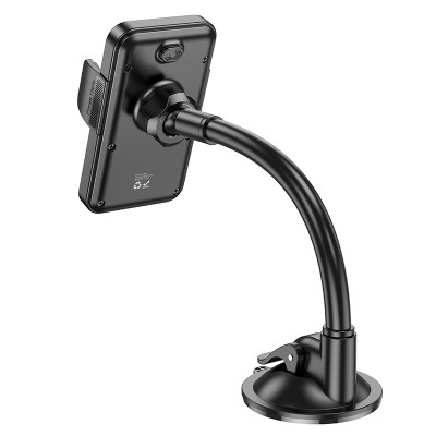 Автотримач для телефона HOCO H38 Cheetah car holder(windshield) Black Автотримач для телефона HOCO H38 Cheetah car holder(windshield) Black