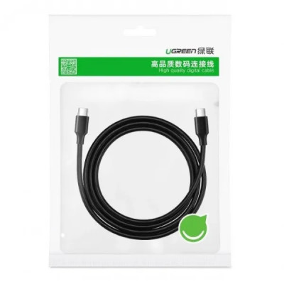 Кабель UGREEN US286 USB-C 2.0 M/M Cable 2m (Black) (UGR-10306) Кабель UGREEN US286 USB-C 2.0 M/M Cable 2m (Black) (UGR-10306)