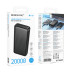 Зовнішній акумулятор BOROFONE BJ78A Clever power bank(20000mAh) Black