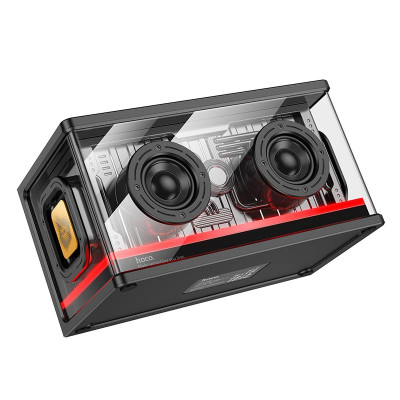 Портативна колонка HOCO BS62 Flash cold energy 2.1 desktop BT speaker Black Портативна колонка HOCO BS62 Flash cold energy 2.1 desktop BT speaker Black