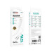 Кабель BOROFONE BX123 Leya silicone charging data cable iP White Кабель BOROFONE BX123 Leya silicone charging data cable iP White
