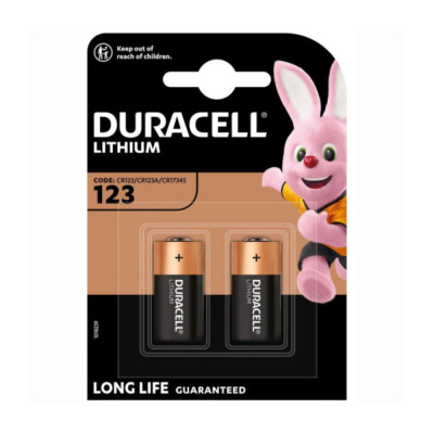 Батарейка Duracell CR123 (2шт) Батарейка Duracell CR123 (2шт)