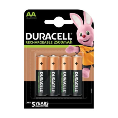 Акумулятор Duracell HR6 2500mAh (4шт) Акумулятор Duracell HR6 2500mAh (4шт)