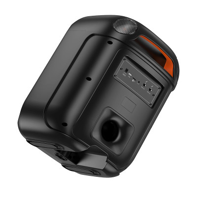 Портативна колонка HOCO HA13 Ramon outdoor BT speaker with two wireless microphones Black