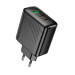 Мережевий зарядний пристрій HOCO CS26A Article PD45W(2C1A) charger Black