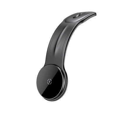 Автотримач для телефона з БЗП ACEFAST D21 Velcro in-car wireless charging holder Black