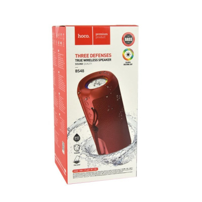 Портативна колонка HOCO BS48 Artistic sports BT speaker Red Портативна колонка HOCO BS48 Artistic sports BT speaker Red