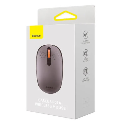Маніпулятор миша бездротова Baseus F01A Wireless Mouse Frosted Gray