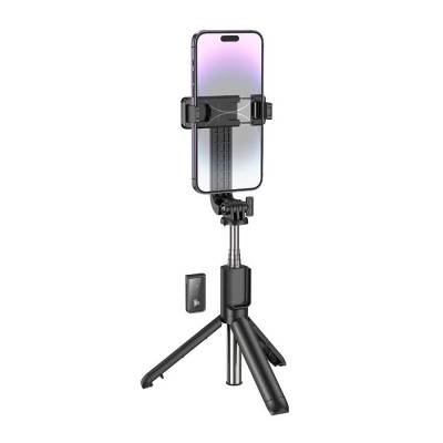 Селфі-трипод BOROFONE BY11 Happy live broadcast holder Black Селфі-трипод BOROFONE BY11 Happy live broadcast holder Black