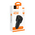 Автомобільний зарядний пристрій WUW-C243 PD20W+ PD20W black