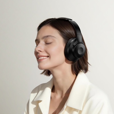 Бездротові накладні навушники HOCO W71 Cool sound BT headphones Black Бездротові накладні навушники HOCO W71 Cool sound BT headphones Black