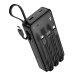 Зовнішній акумулятор HOCO J146A Night tide power bank with 4 cables(20000mAh)