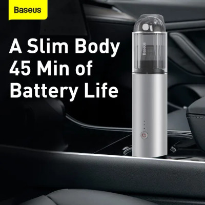 Автомобільний пилосос Baseus A3 Car Vacuum Cleaner （15000pa）Silver