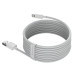 Кабель Baseus Simple Wisdom Data Cable Kit USB to iP 2.4A (2PCS/Set）1.5m White