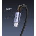 Кабель UGREEN US334 USB-C to USB-C PD Fast Charging 90 Degree Cable 5A Max Black 2m Кабель UGREEN US334 USB-C to USB-C PD Fast Charging 90 Degree Cable 5A Max Black 2m