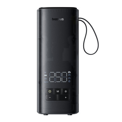 Автомобільний насос Baseus SuperMini Mega Series Double Cylinder Air Inflator Cluster Black