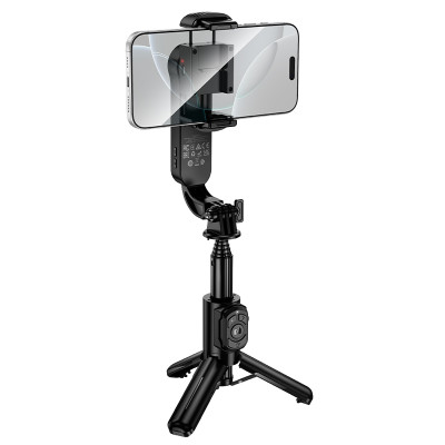 Селфі-трипод HOCO K90 Feliz single-axis live broadcast holder Black