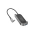 USB-хаб Baseus Bend Angle No.7 Multifunctional Type-C HUB Converter Dark gray