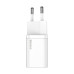 Мережевий зарядний пристрій Baseus Super Si Quick Charger 1C 20W EU White