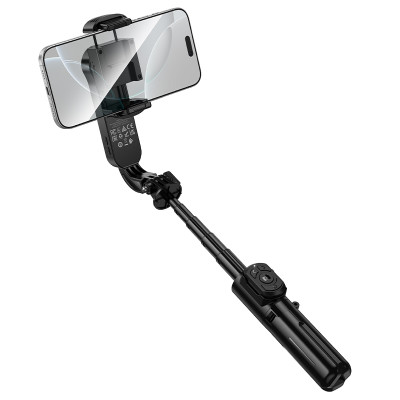 Селфі-трипод HOCO K90 Feliz single-axis live broadcast holder Black