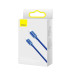 Кабель Baseus Crystal Shine Series Fast Charging Data Cable Type-C to Type-C 100W 1.2m Blue Кабель Baseus Crystal Shine Series Fast Charging Data Cable Type-C to Type-C 100W 1.2m Blue