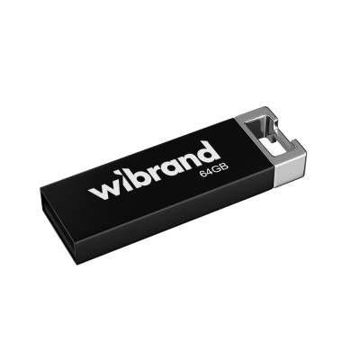 Флеш-накопичувач Wibrand USB 2.0 Chameleon 64Gb Black Флеш-накопичувач Wibrand USB 2.0 Chameleon 64Gb Black