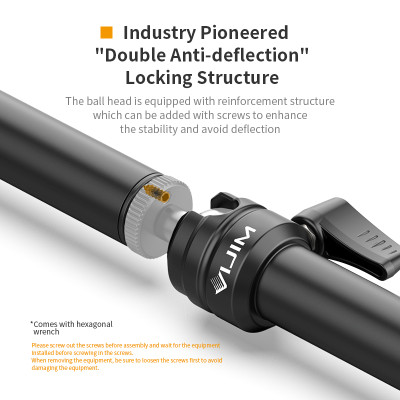 Штатив-тримач Ulanzi Vijim Desktop C-CLAMP Flexible Arm/Light Stand(Two- Stages) (UV-2676 LS06) Штатив-тримач Ulanzi Vijim Desktop C-CLAMP Flexible Arm/Light Stand(Two- Stages) (UV-2676 LS06)