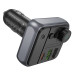 АЗП з FM-модулятором BOROFONE BC50  Ascenso PD20W+QC3.0 car BT FM transmitter Black