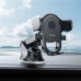 Автотримач для телефона HOCO H5 Integrity one-key car holder(center console) Black Автотримач для телефона HOCO H5 Integrity one-key car holder(center console) Black