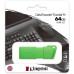 Флеш-накопичувач Kingston USB 3.2 DT Exodia M 64GB Green Флеш-накопичувач Kingston USB 3.2 DT Exodia M 64GB Green
