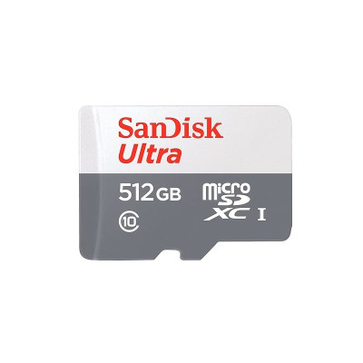 Карта пам'яті microSDXC (UHS-1) SanDisk Ultra 512Gb class 10 A1 (100Mb/s)