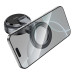 Автотримач для телефона HOCO H92 High vacuum suction cup magnetic holder(universal) Black Metal Gray