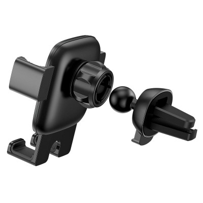 Автотримач для телефона Baseus Cube Gravity Vehicle-mounted Holder Black Автотримач для телефона Baseus Cube Gravity Vehicle-mounted Holder Black