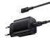 Мережевий зарядний пристрій з кабелем BOROFONE BAS82A Star single port QC3.0 charger set (Micro) (EU) Black Мережевий зарядний пристрій з кабелем BOROFONE BAS82A Star single port QC3.0 charger set (Micro) (EU) Black