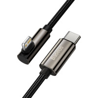 Кабель Baseus Legend Series Elbow Fast Charging Data Cable Type-C to iP PD 20W 1m Black Кабель Baseus Legend Series Elbow Fast Charging Data Cable Type-C to iP PD 20W 1m Black