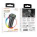 Автомобільний зарядний пристрій BOROFONE BZ28A Trophie PD30W+QC3.0 car charger Black Автомобільний зарядний пристрій BOROFONE BZ28A Trophie PD30W+QC3.0 car charger Black
