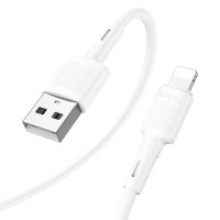 Кабель HOCO X83 USB to iP 2.4A, 1m, PVC, PVC connectors, White Кабель HOCO X83 USB to iP 2.4A, 1m, PVC, PVC connectors, White