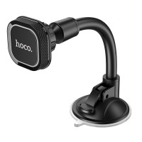 Автотримач для телефона HOCO CA55 Astute series windshield car holder Black/Gray