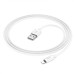 Кабель HOCO X87 Magic silicone charging data cable for iP White Кабель HOCO X87 Magic silicone charging data cable for iP White