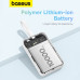 Зовнішній акумулятор Baseus Magnetic Mini Wireless Fast Charge Power Bank Type-C Edition 10000mAh 30W Stellar White Зовнішній акумулятор Baseus Magnetic Mini Wireless Fast Charge Power Bank Type-C Edition 10000mAh 30W Stellar White