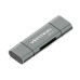 Кардридер Vention USB3.0 Multi-function Card Reader Gray Metal Type (CCHH0)